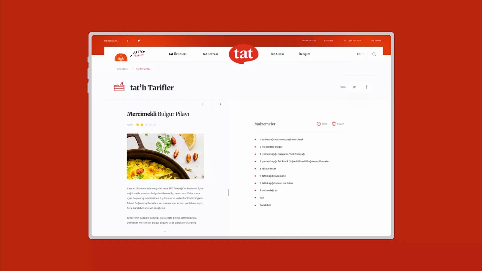Gıda Sektörlerine Özel Web Tasarım Hizmeti | Soblack Website Tasarımı