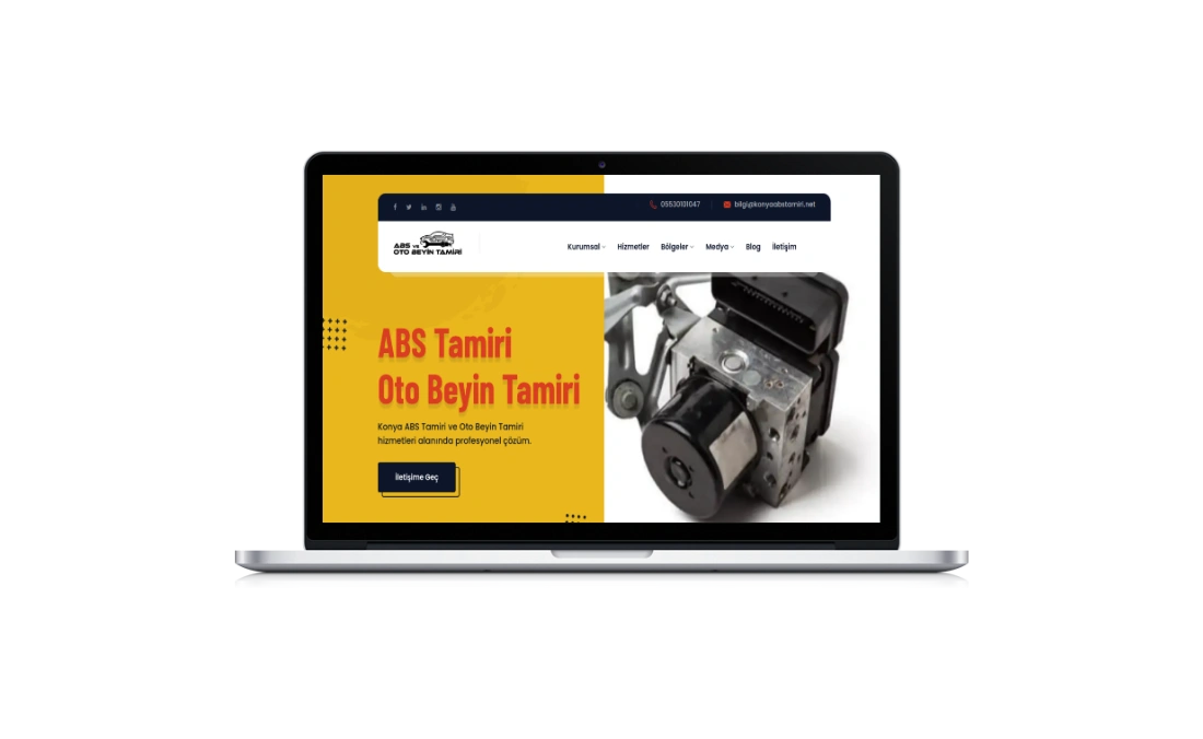 Oto Servis Web Tasarım - Web Tasarım & Özel Yazılım