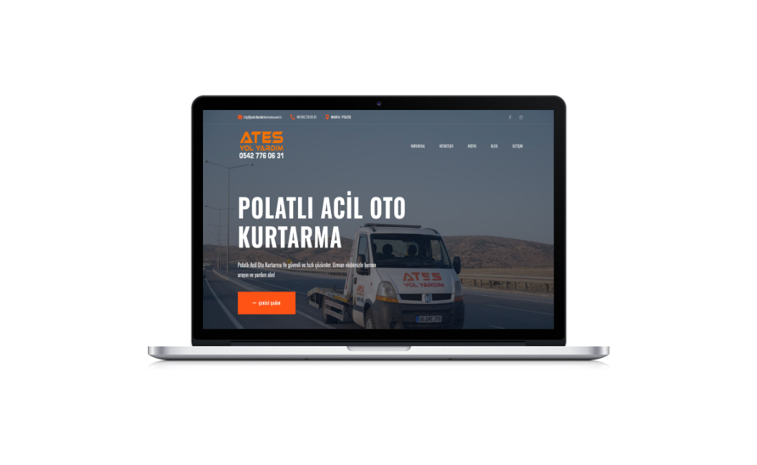 Yol Yardım Web Tasarım - Web Tasarım & Reklam Yönetimi