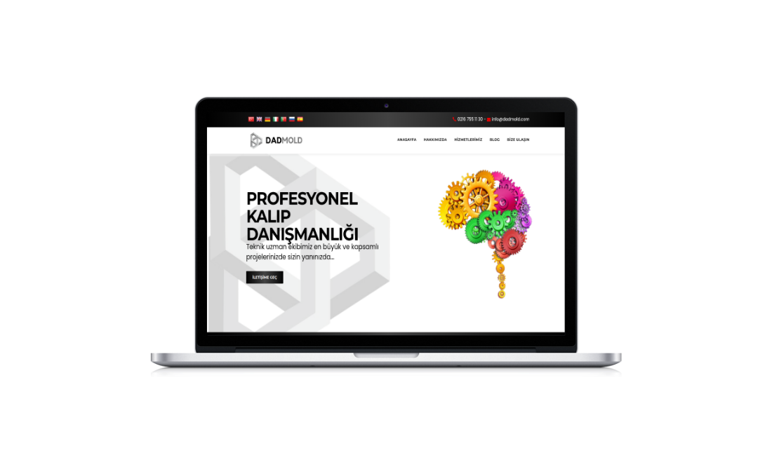 Makina İmalat & Sanayi Web Tasarımı - Web Tasarım & Marka Danışmanlığı