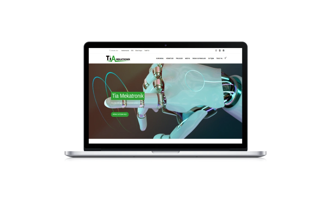 Mekatronik Firma Web Tasarım - Web Tasarım & SEO Optimizasyonu