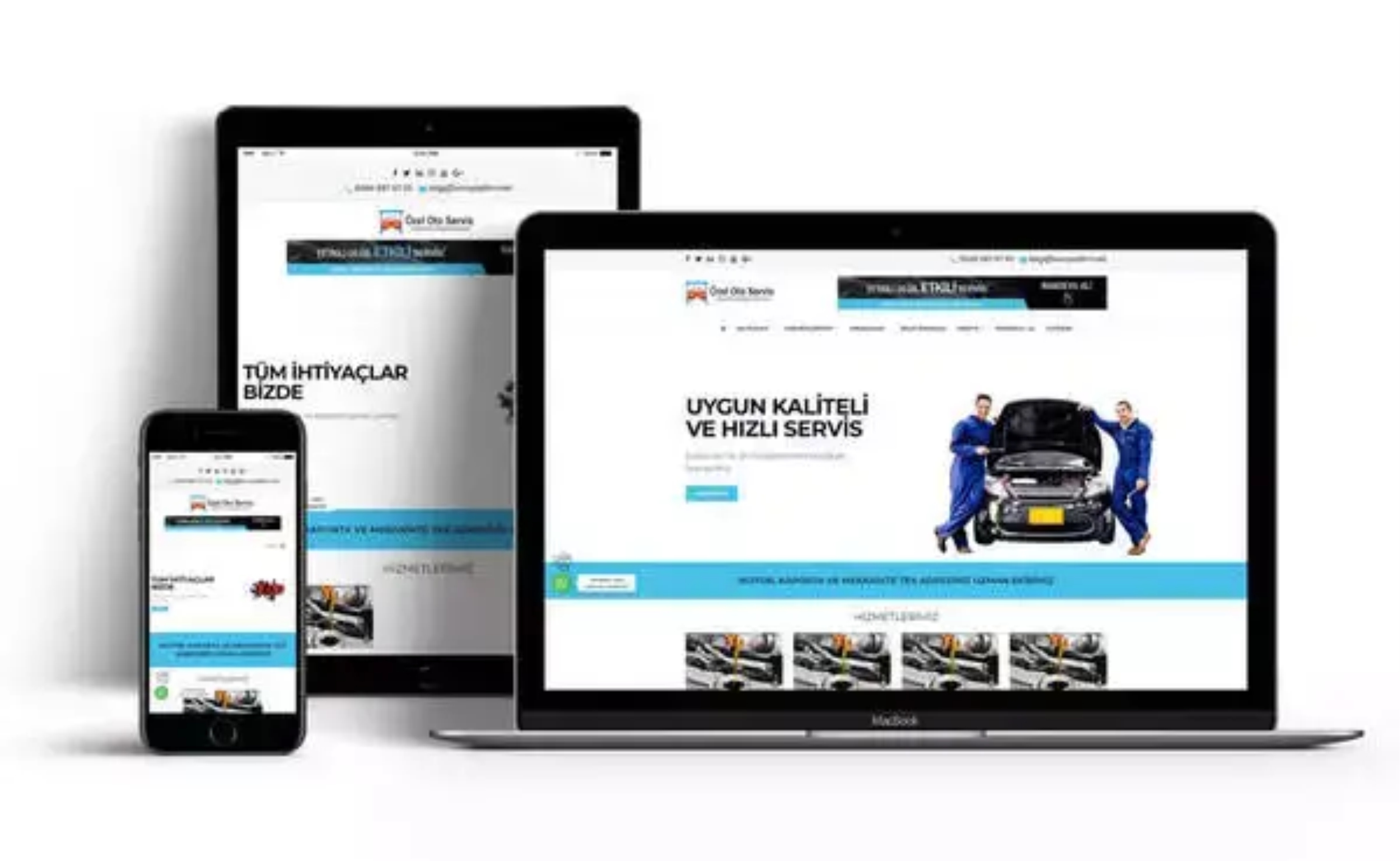 oto servis websitesi