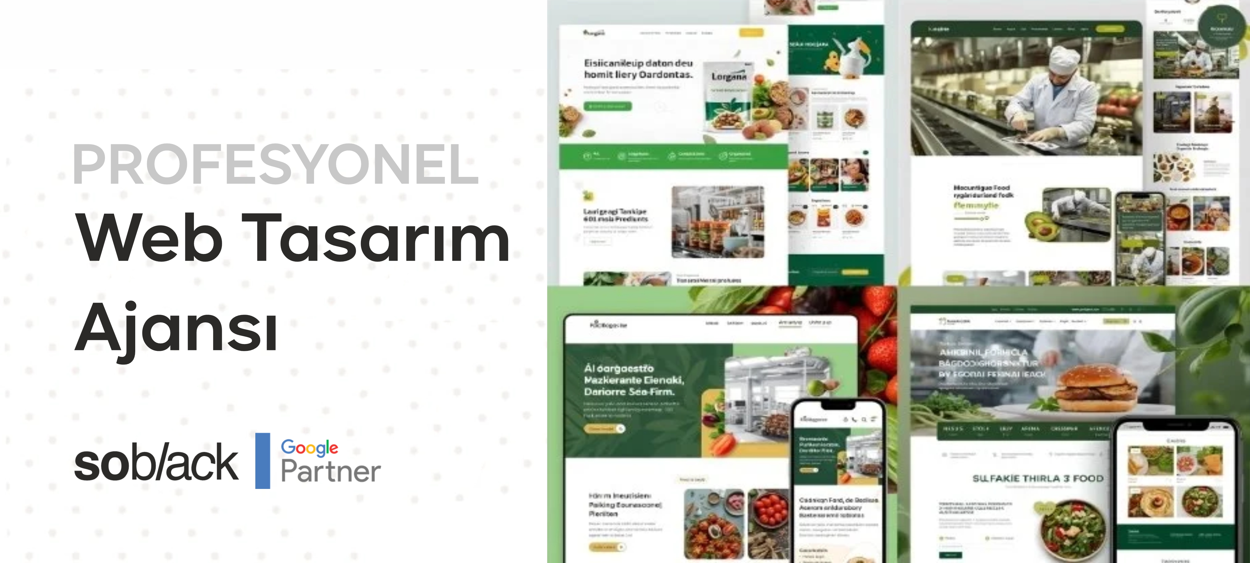 Gıda Markası Web Sitesi | Gıda Firmaları için Modern ve Güvenilir Web Tasarımı Gıda Markası Web Sitesi - Üretimden Tüketiciye Güvenli Dijital Tanıtım