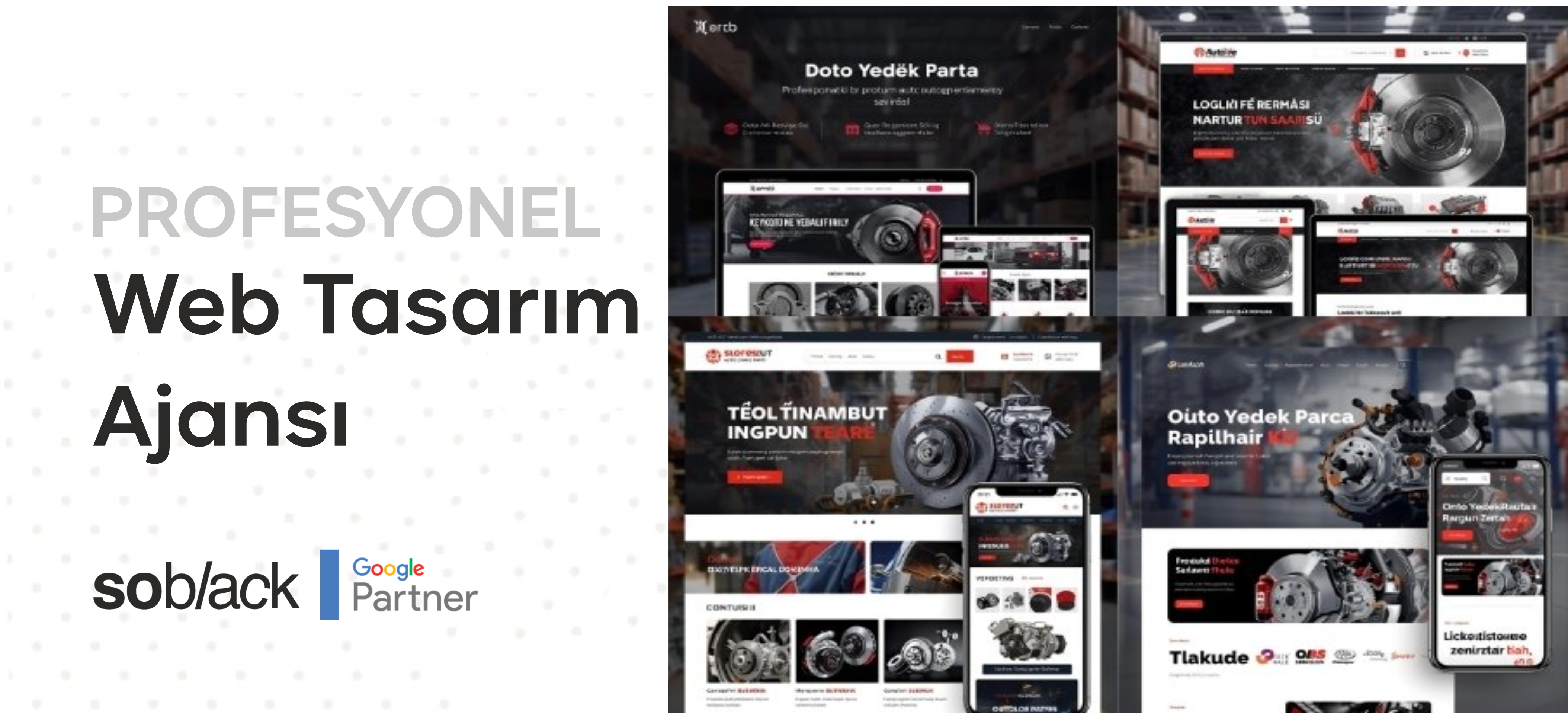 Oto Yedek Parça Web Tasarımı