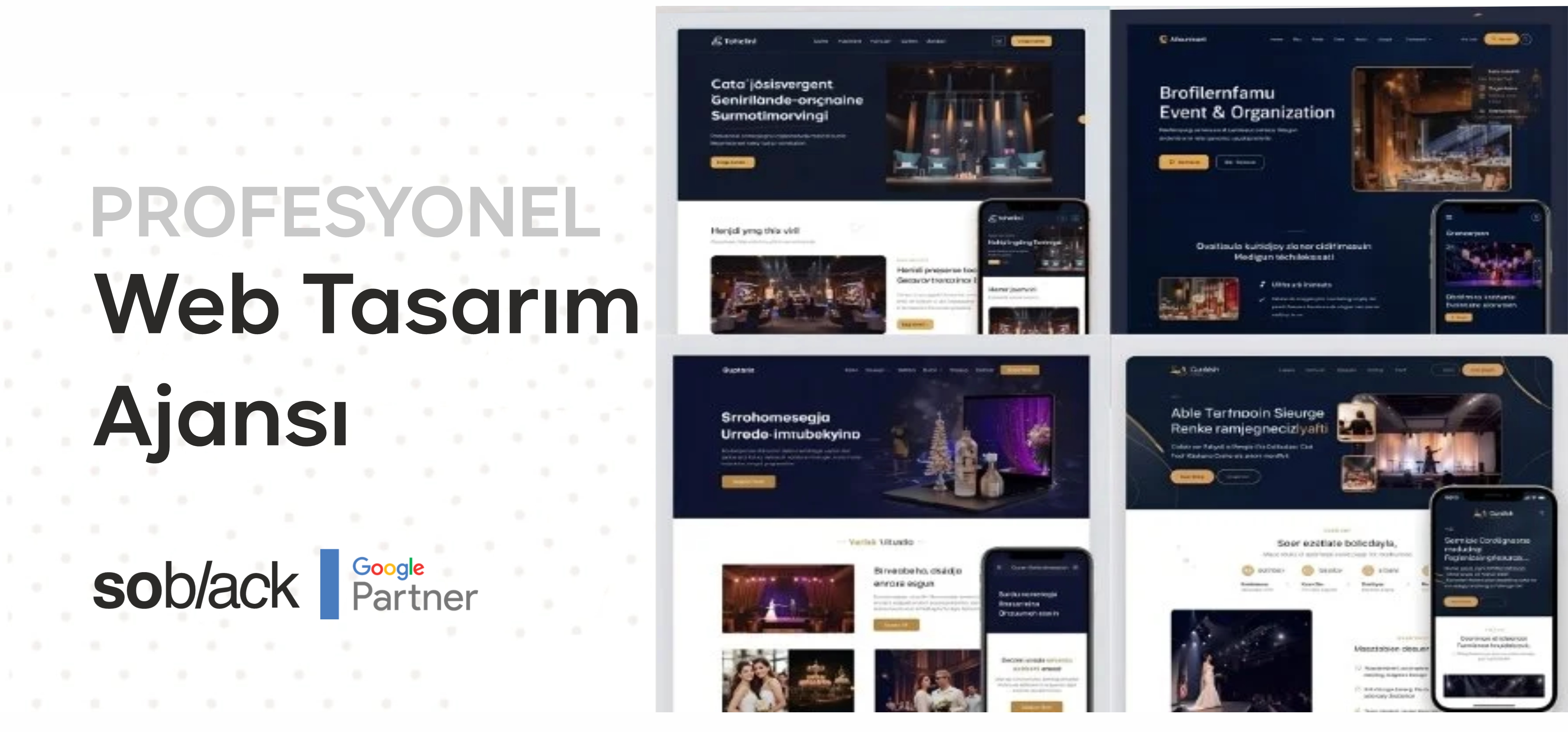 Organizasyon Web Tasarımı | Etkinlik Yönetimi ve Davet Firmalarına Özel SEO Uyumlu Web Sitesi Organizasyon Web Tasarımı - Etkinlik, Düğün, Kurumsal ve Davet Firmaları için Profesyonel Web Sitesi