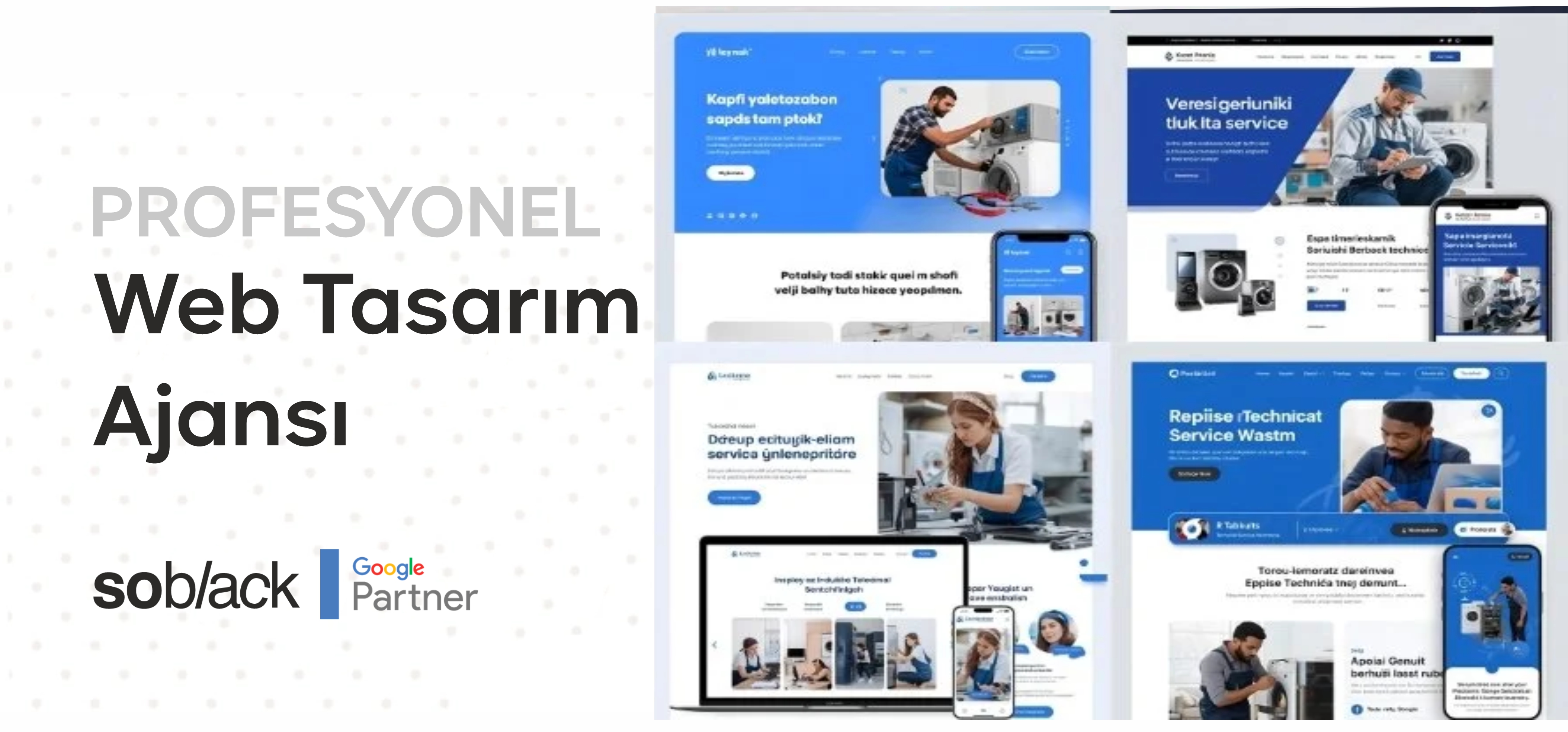 Teknik Servis Web Tasarımı - Soblack
